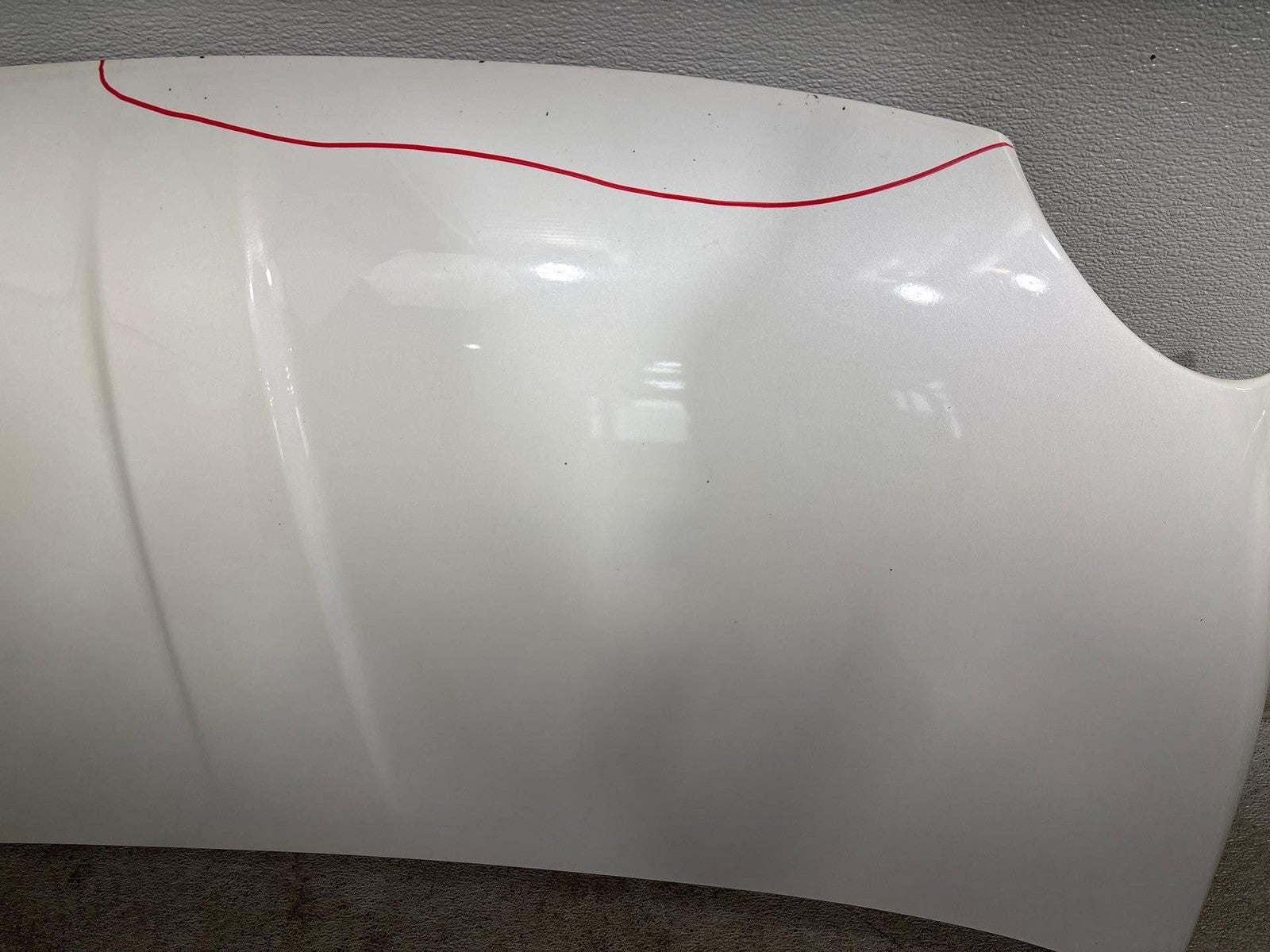 12-17 Fiat 500 Front Hood Shell Cover Panel Oem