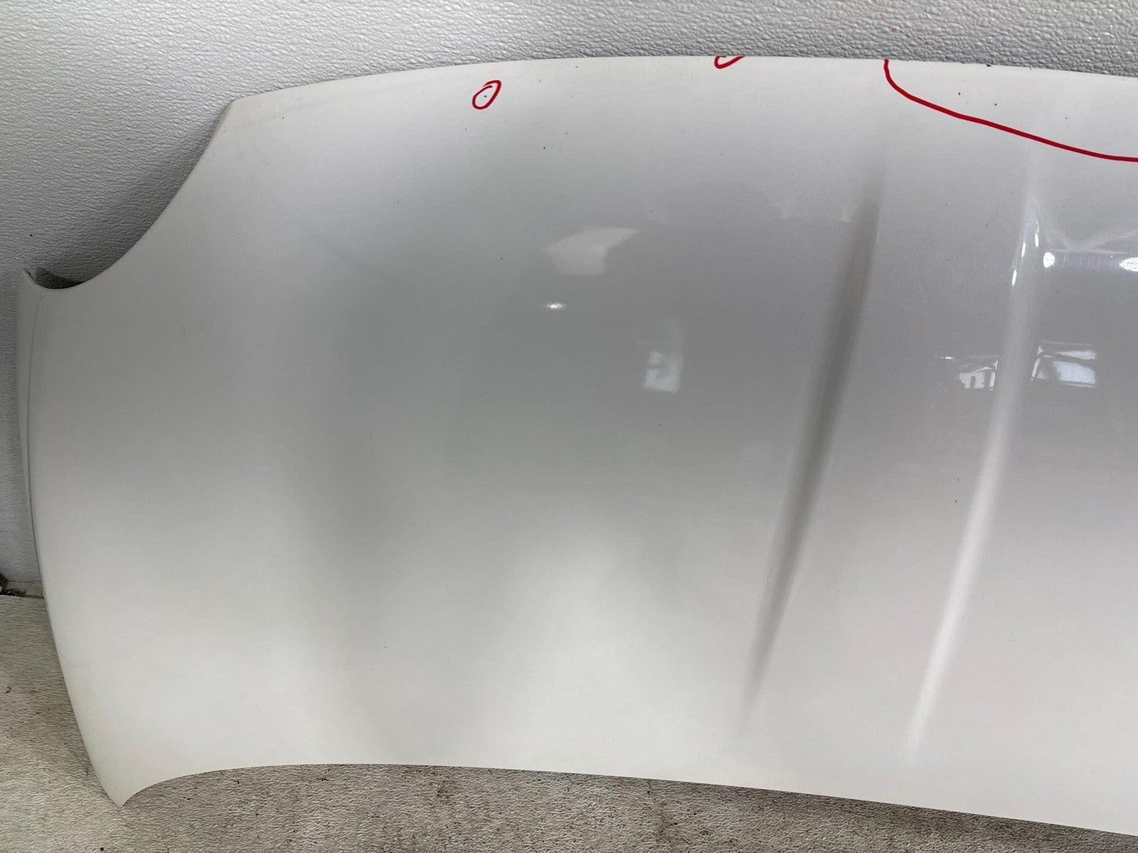 12-17 Fiat 500 Front Hood Shell Cover Panel Oem