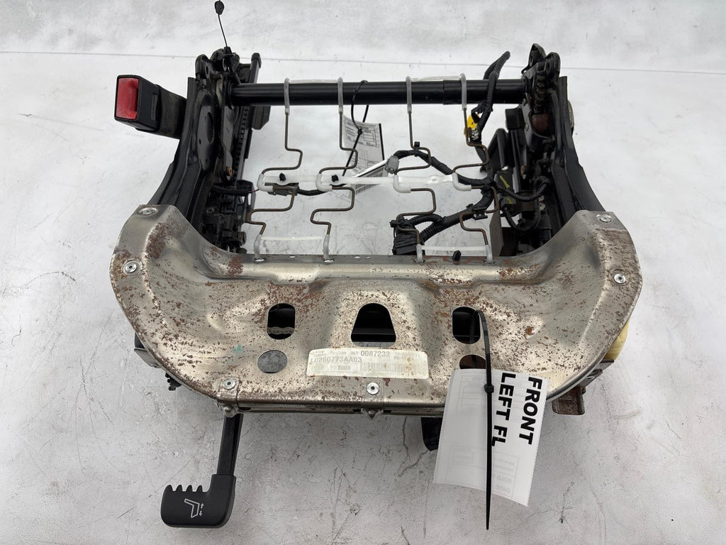 12-17 Fiat 500 Front Left Seat Track Frame Oem