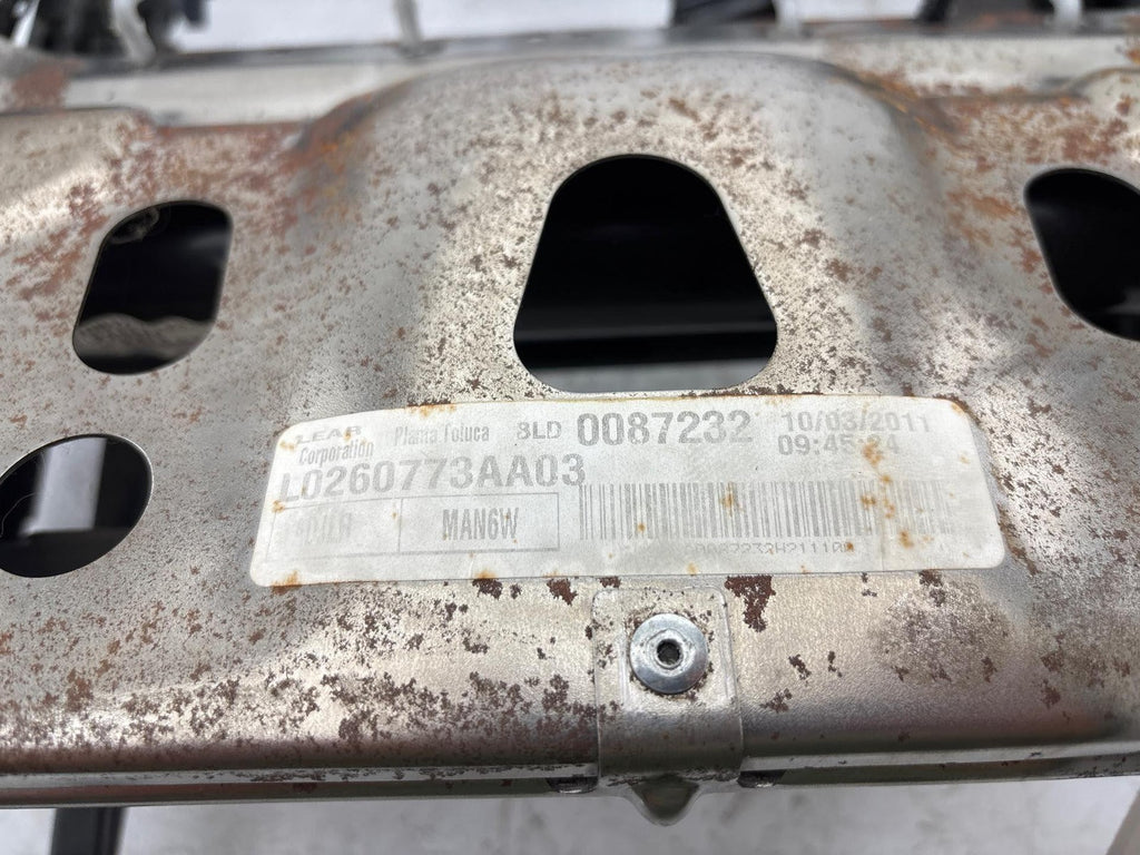 12-17 Fiat 500 Front Left Seat Track Frame Oem