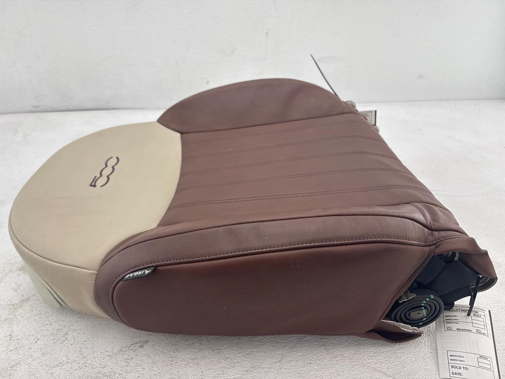 12-18 Fiat 500 Front Right Upper Seat Cushion Oem