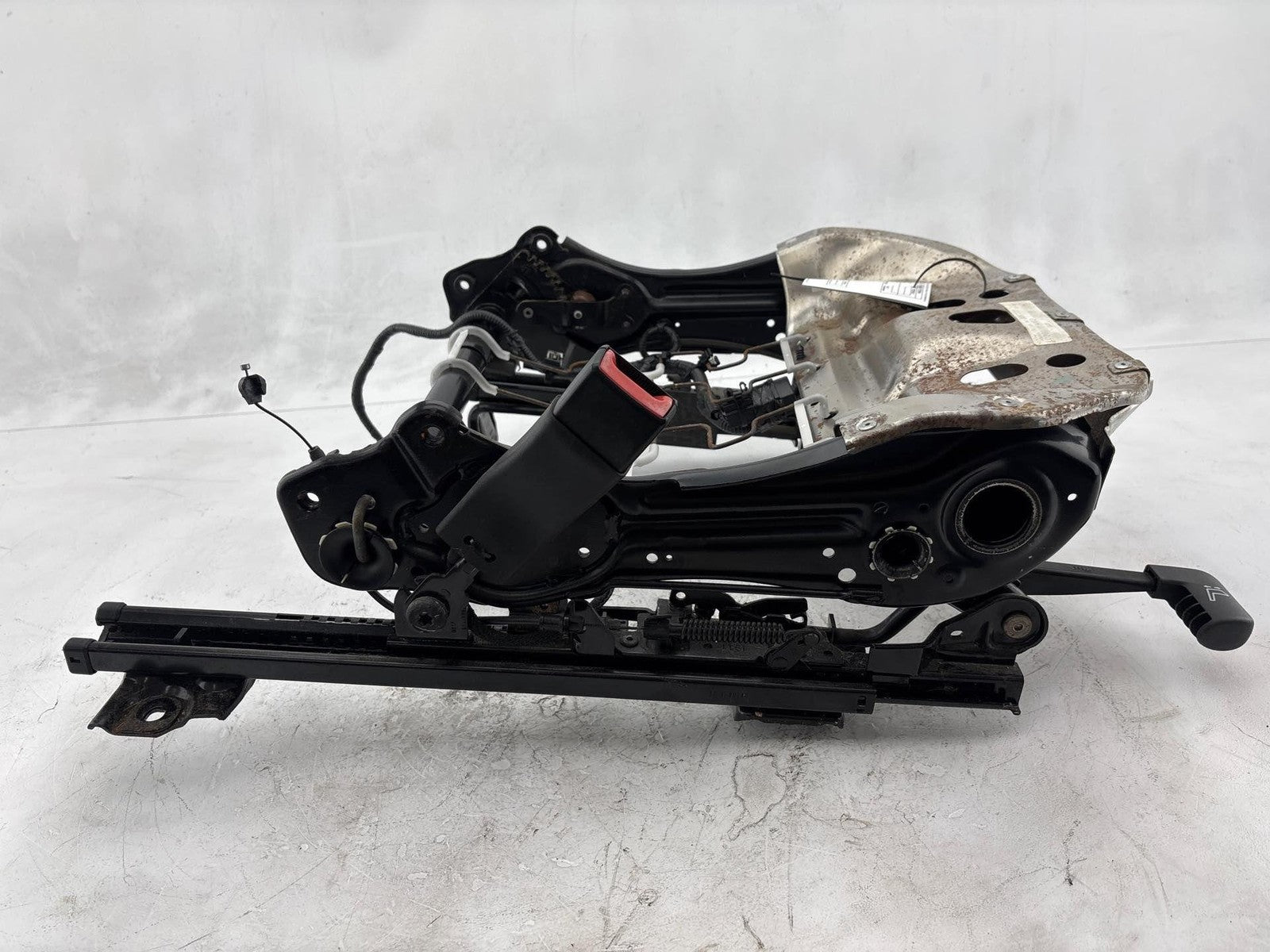 12-17 Fiat 500 Front Left Seat Track Frame Oem