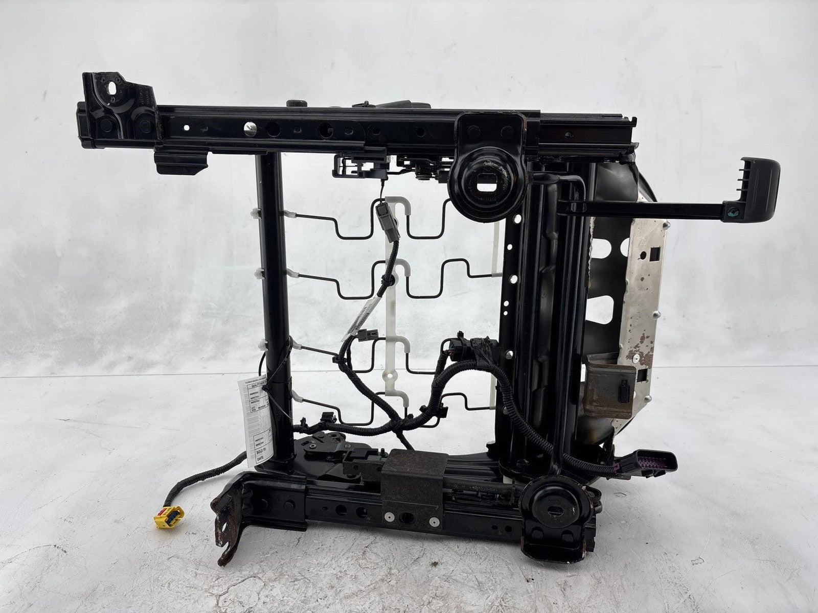 12-17 Fiat 500 Front Left Seat Track Frame Oem