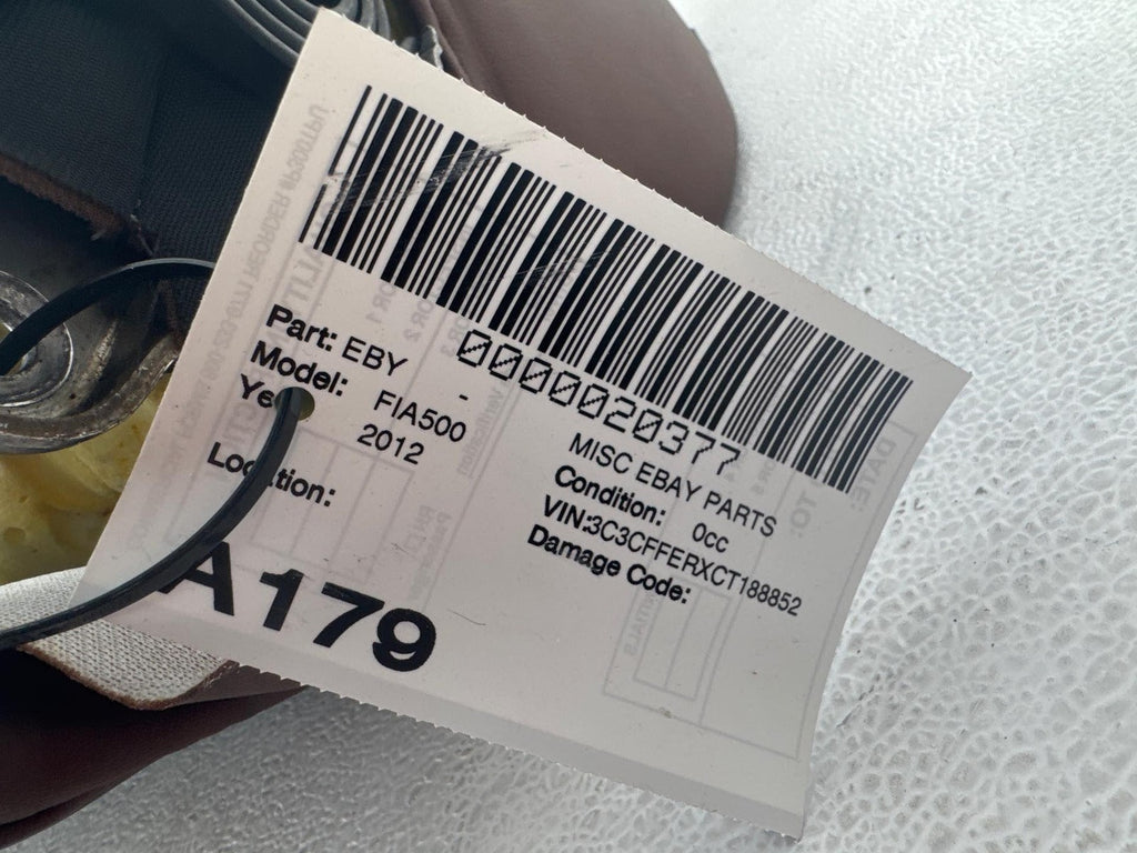 12-18 Fiat 500 Front Right Upper Seat Cushion Oem