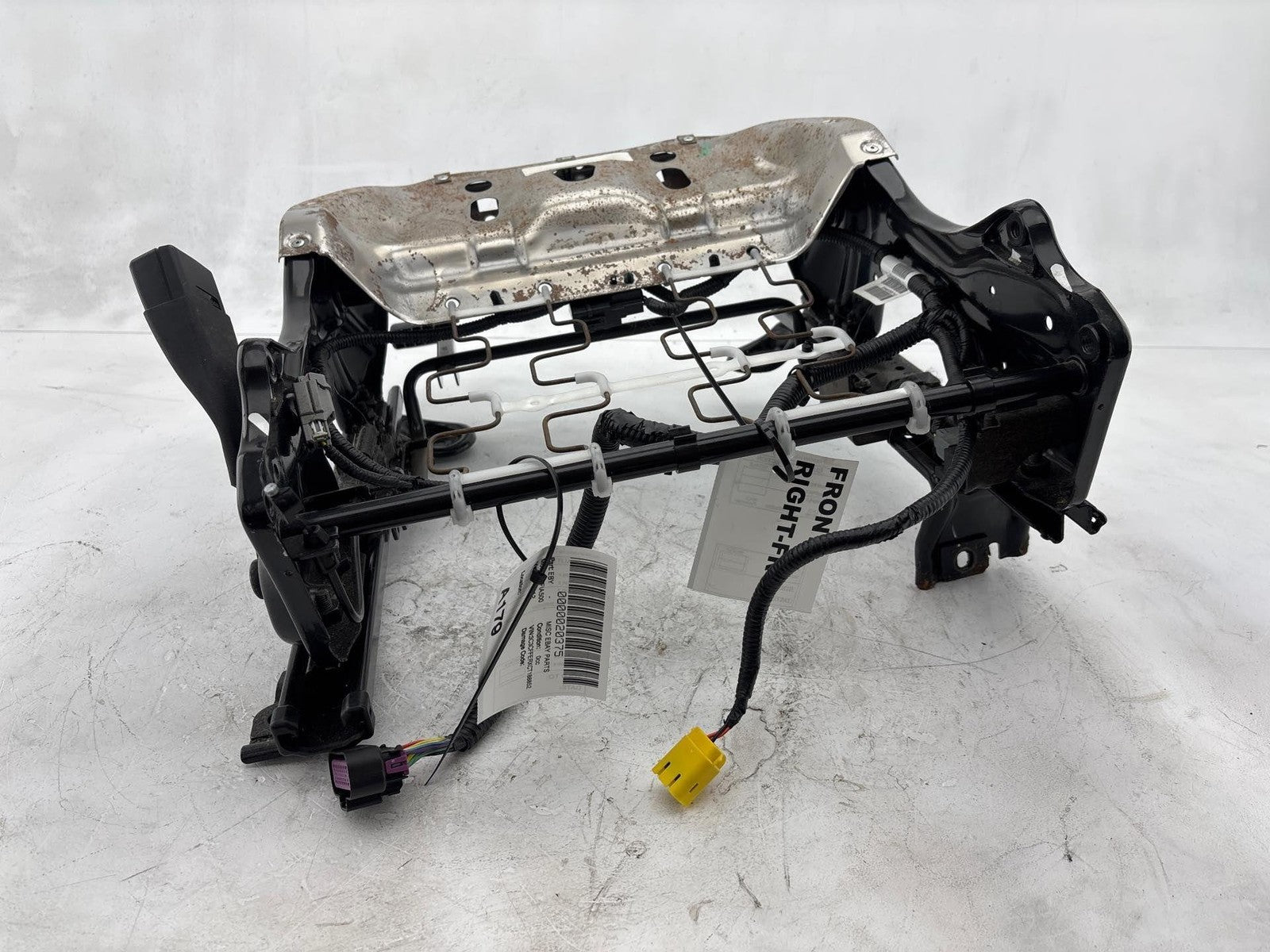 12-17 Fiat 500 Front Right Seat Track Frame Oem