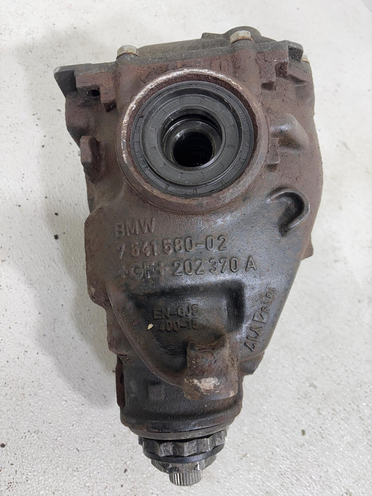 07-13 Bmw E82 E90 E92 Rear Automatic Axle Differential Carrier Ratio 3.46 Oem