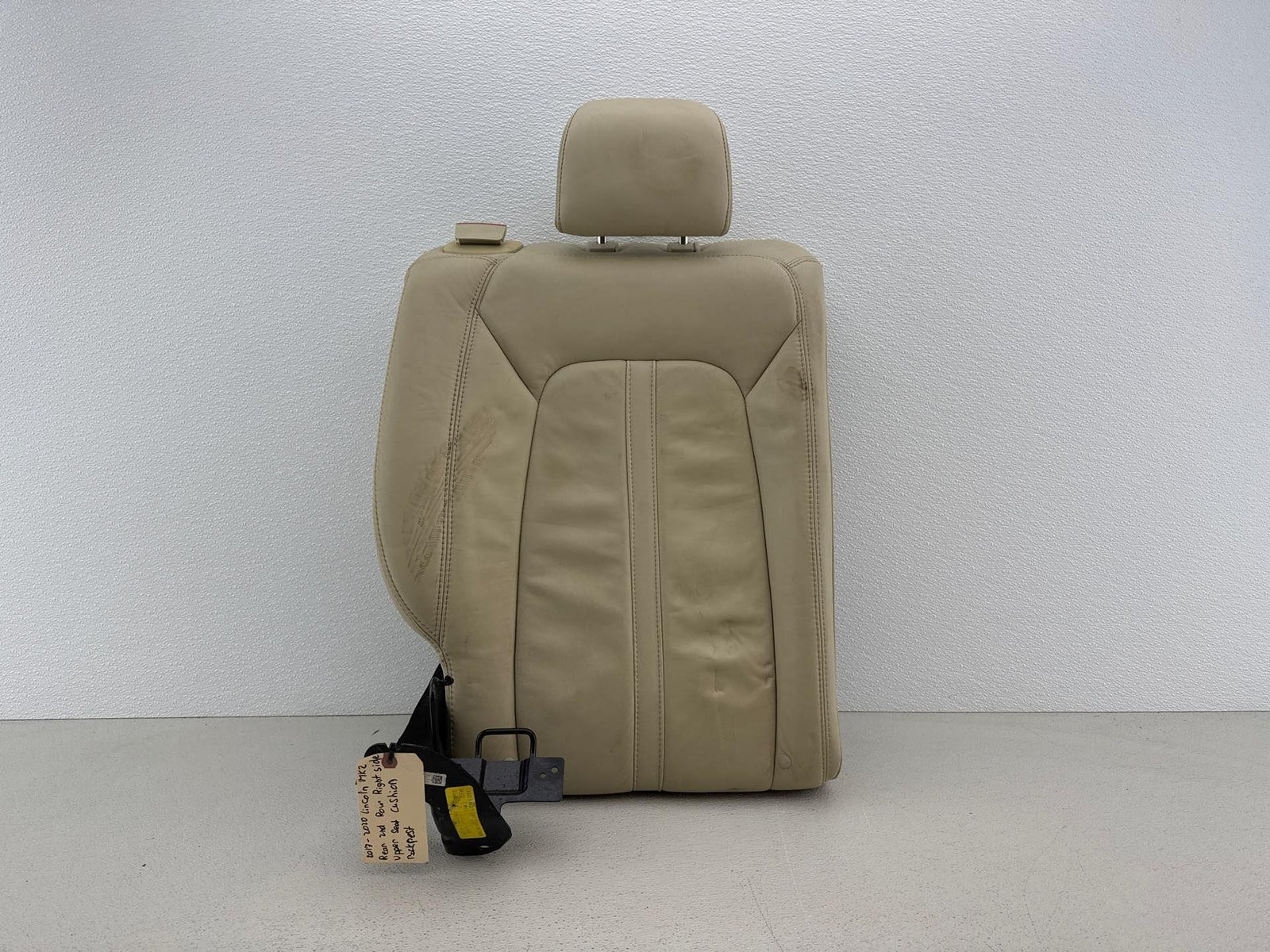 17-20 Lincoln Mkz Right Pass Rear 2Nd Row Upper Seat Cushion Pad Oem