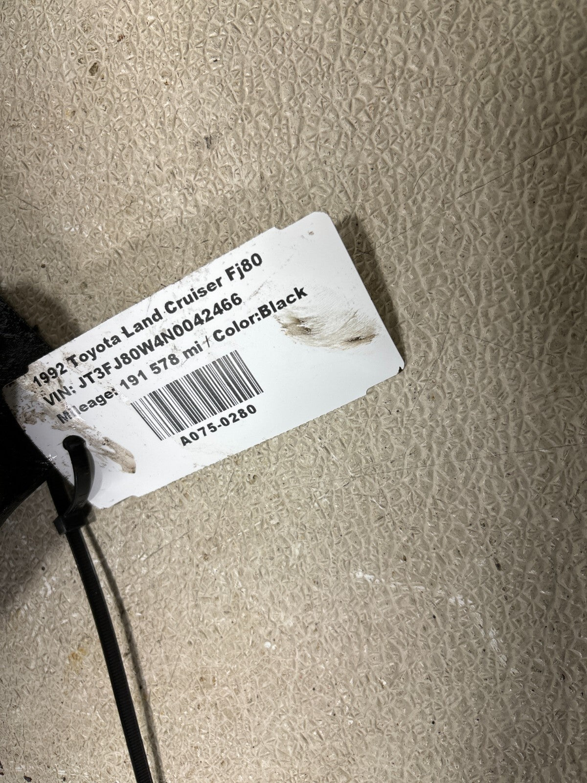 1992 - 1997 Toyota Land Cruiser Fj80 Rear Insulator Engine Mount Oem 12371-61060