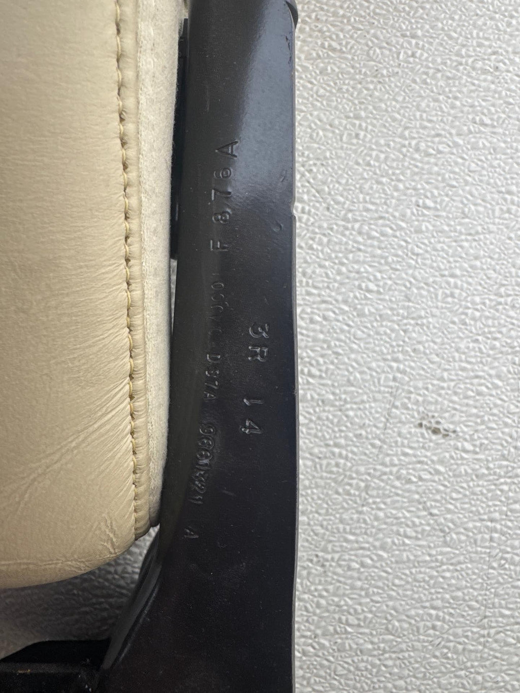 17-20 Lincoln Mkz Rear Left Driver Upper Back Seat Cushion Cover