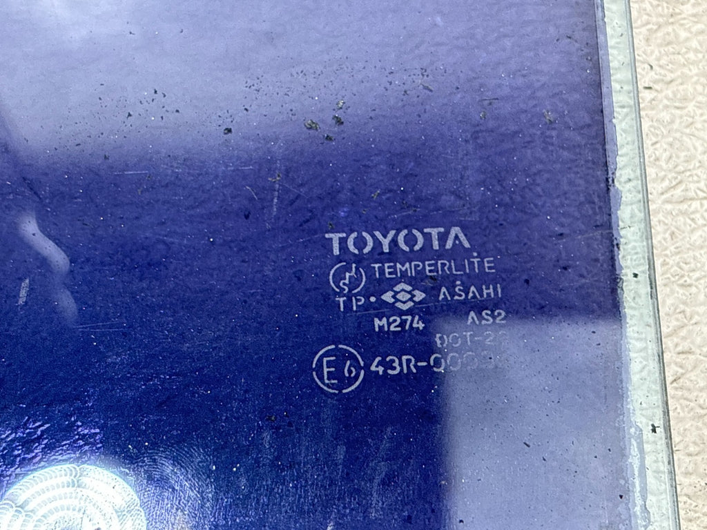 1991-1997 Toyota Land Cruiser Rear Left Door Glass Window Oem