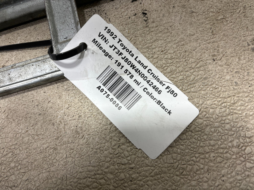 1991-1997 Toyota Land Cruiser Rear Left Door Glass Window Oem