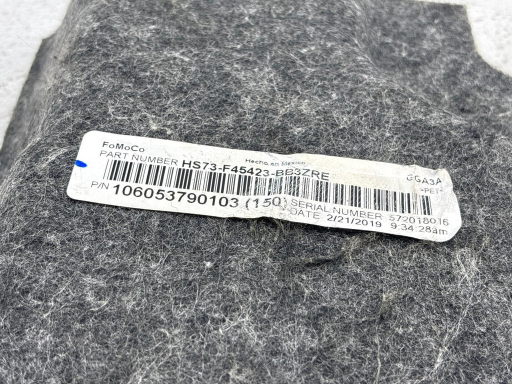 13-20 Ford Fusion Rear Left Side Trunk Quarter Panel Cover Trim Oem