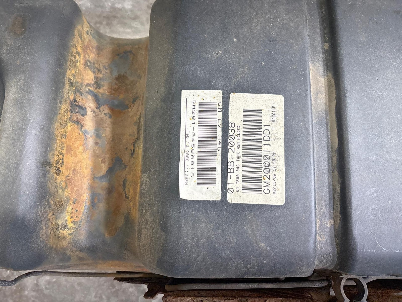 05-13 Chevrolet Silverado 1500 4.3L Fuel Gas Tank Reservoir 34 Gallon OEM