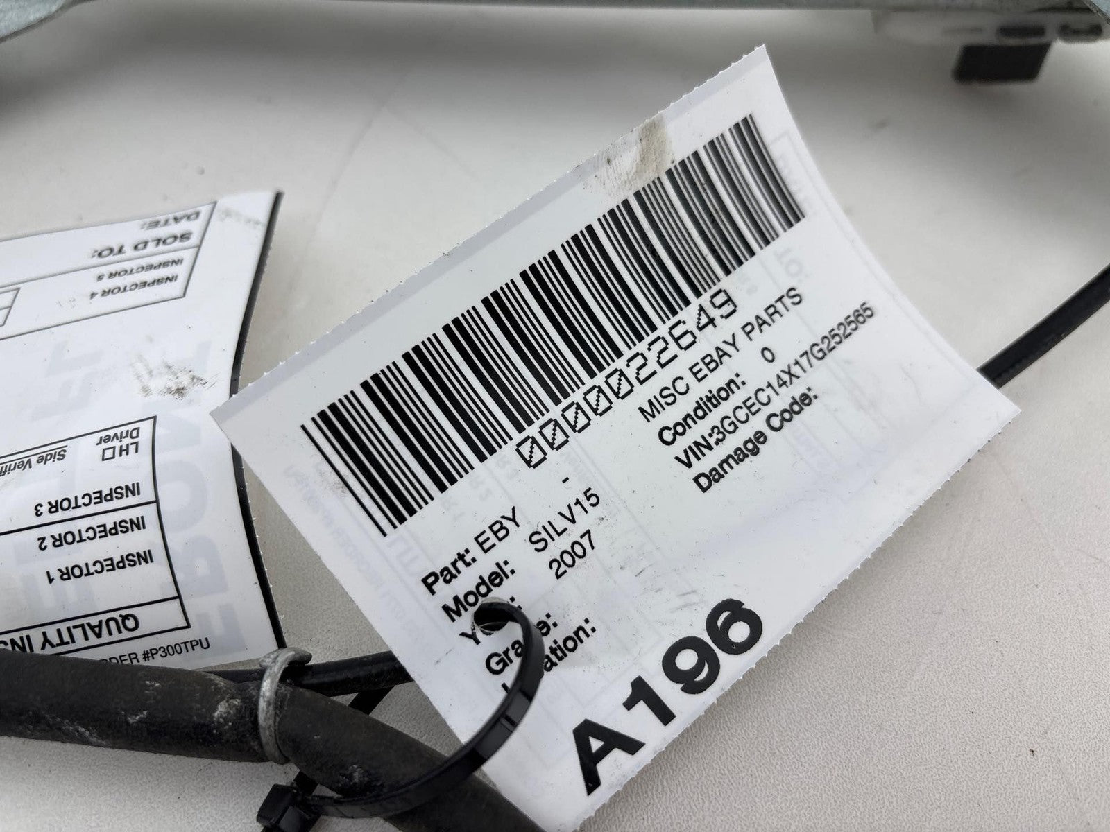 1999-2007 Chevrolet Silverado 1500 Front Left Door Window Regulator OEM