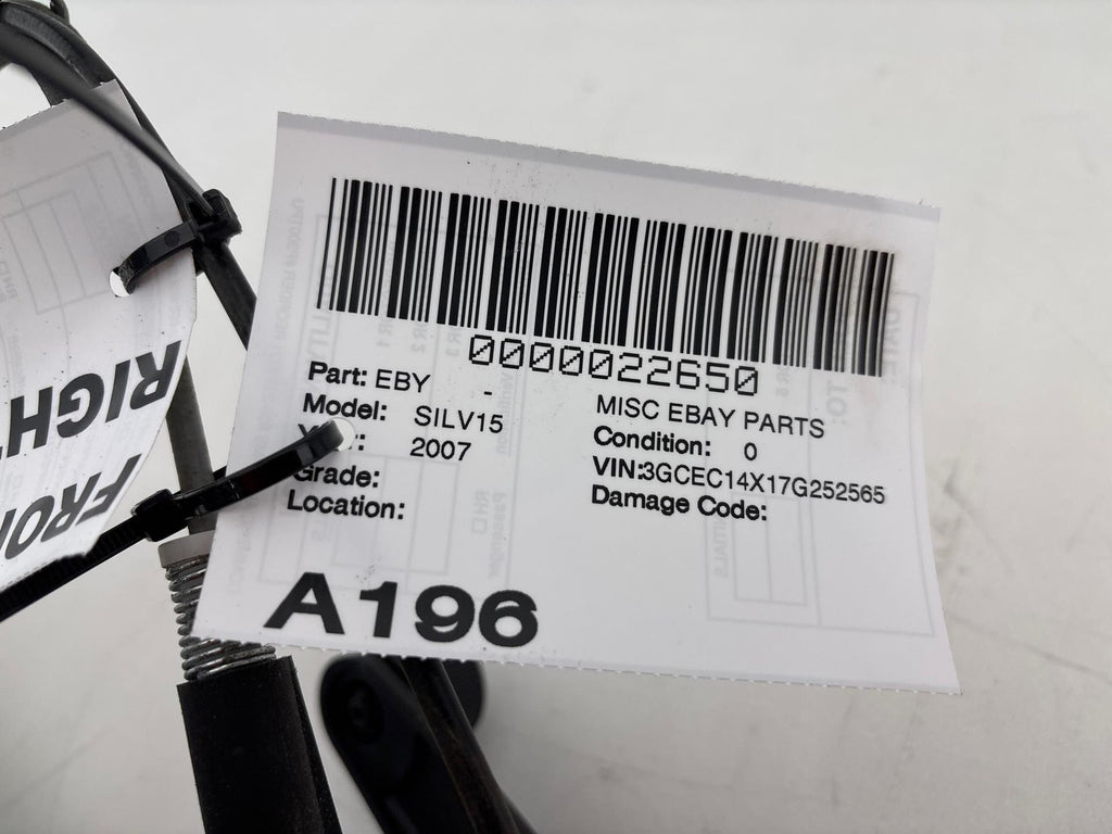 1999-2007 Chevrolet Silverado 1500 Front Right Door Window Regulator OEM