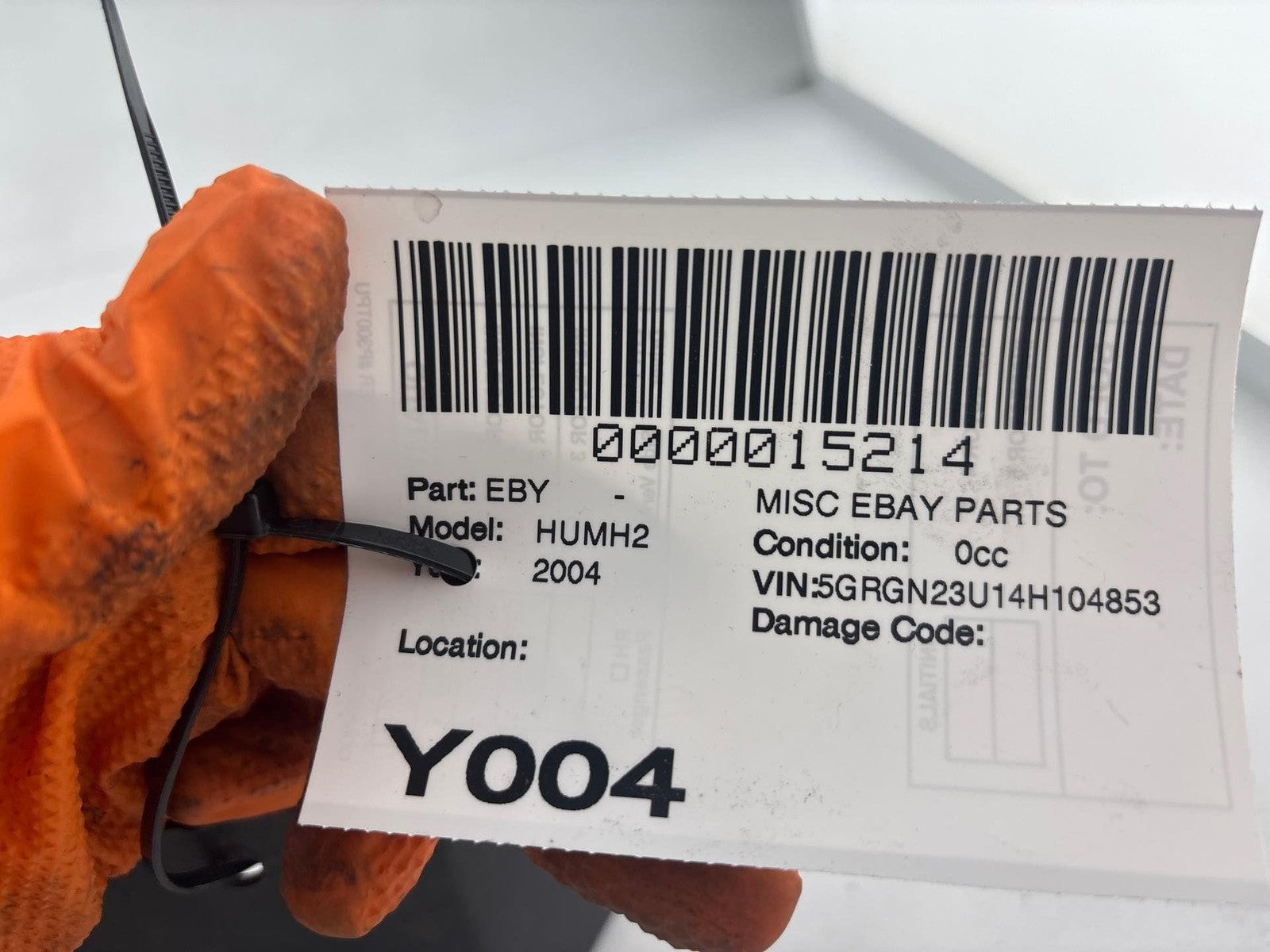 03-09 Hummer H2 Right Passenger Side Rocker Panel Skirt Molding Oem