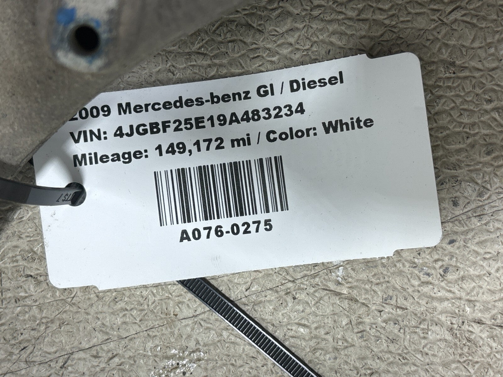 07-12 Mercedes Gl320 Gl450 Gl350 Oem Rear Lh Wheel Lower Suspension Control Arm