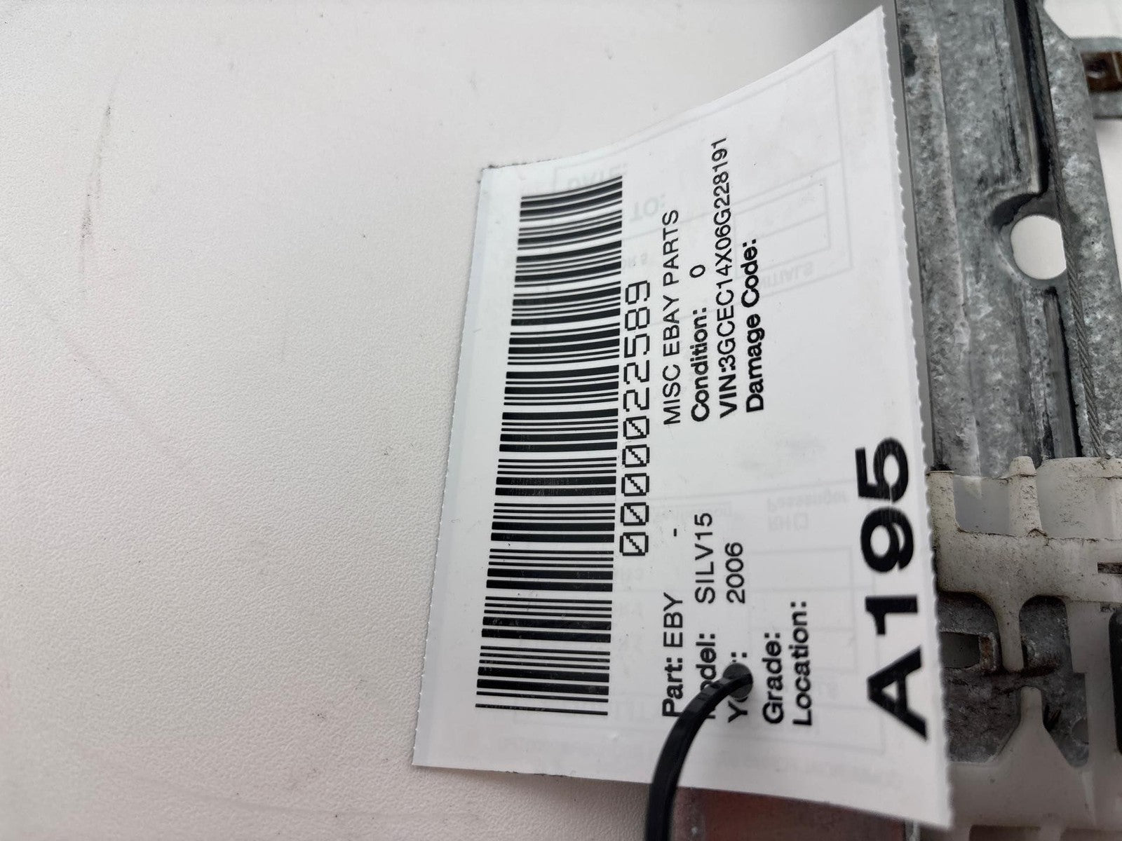 1999-2007 Chevrolet Silverado 1500 Front Left Door Manual Window Regulator OEM