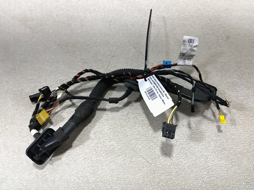 07-10 Mercedes Gl450 X164 Rear Left Side Door Wire Wiring Harness 13709770