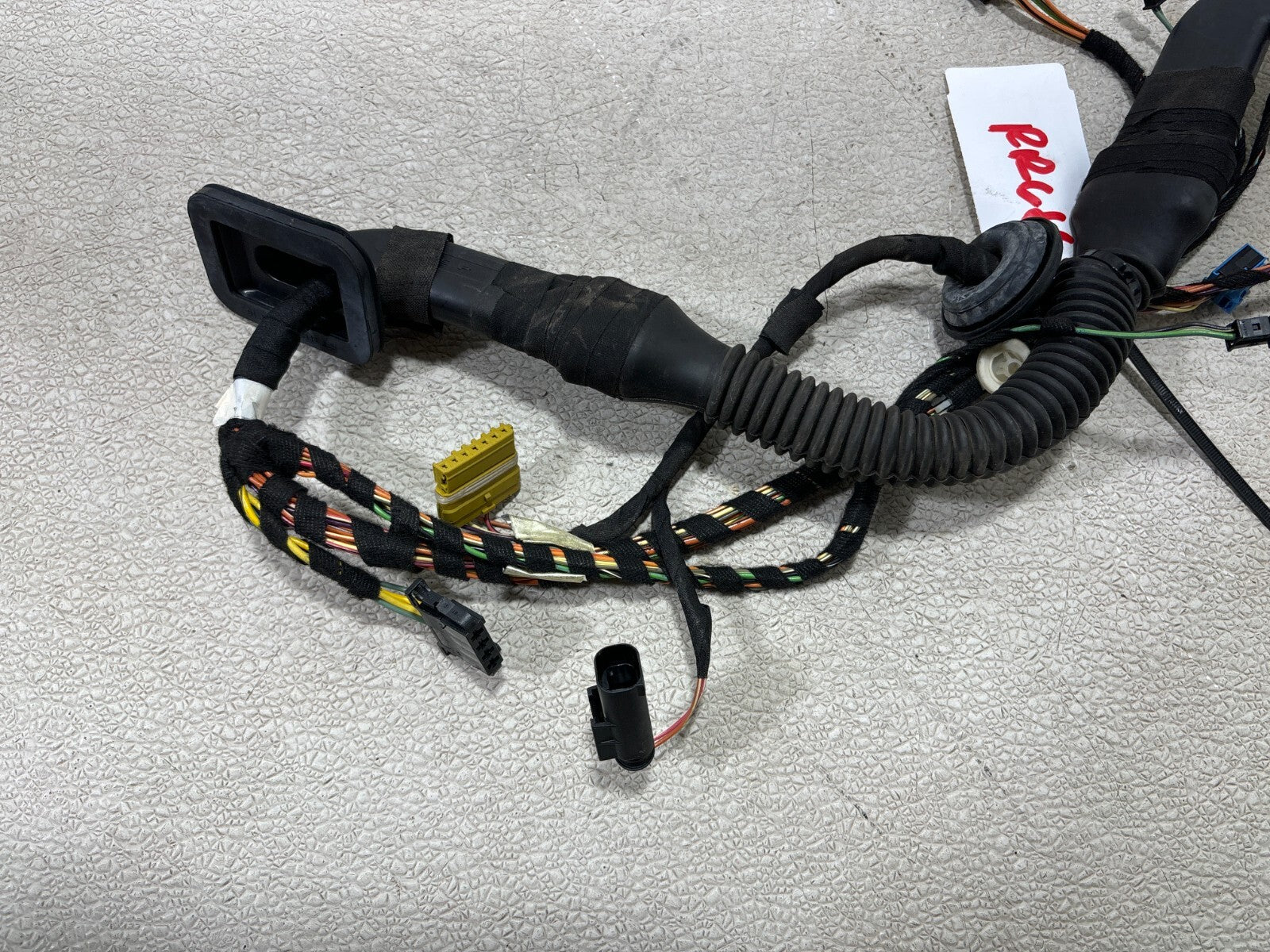 07-10 Mercedes Gl450 X164 Rear Left Side Door Wire Wiring Harness 13709770