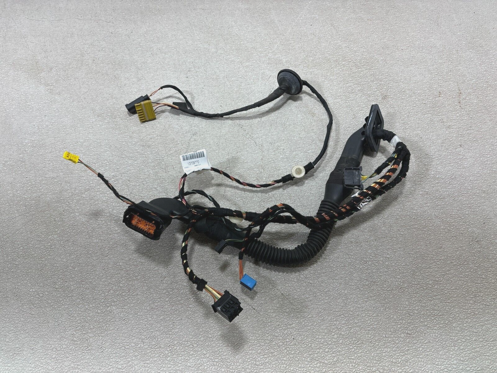 07-10 Mercedes Gl450 Gl320 Rear Right Side Door Wire Wiring Harness 13709770