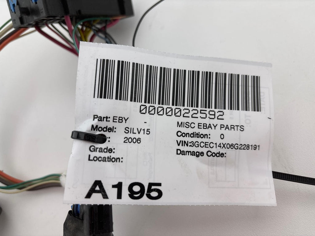 03-07 Chevy Silverado Ignition Lock Cylinder Assembly W/ Gear Shifter Lever OEM