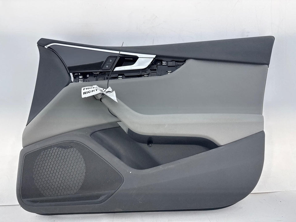 20-24 Audi A4 Quattro Front Right Side Interior Door Panel Cover Black OEM