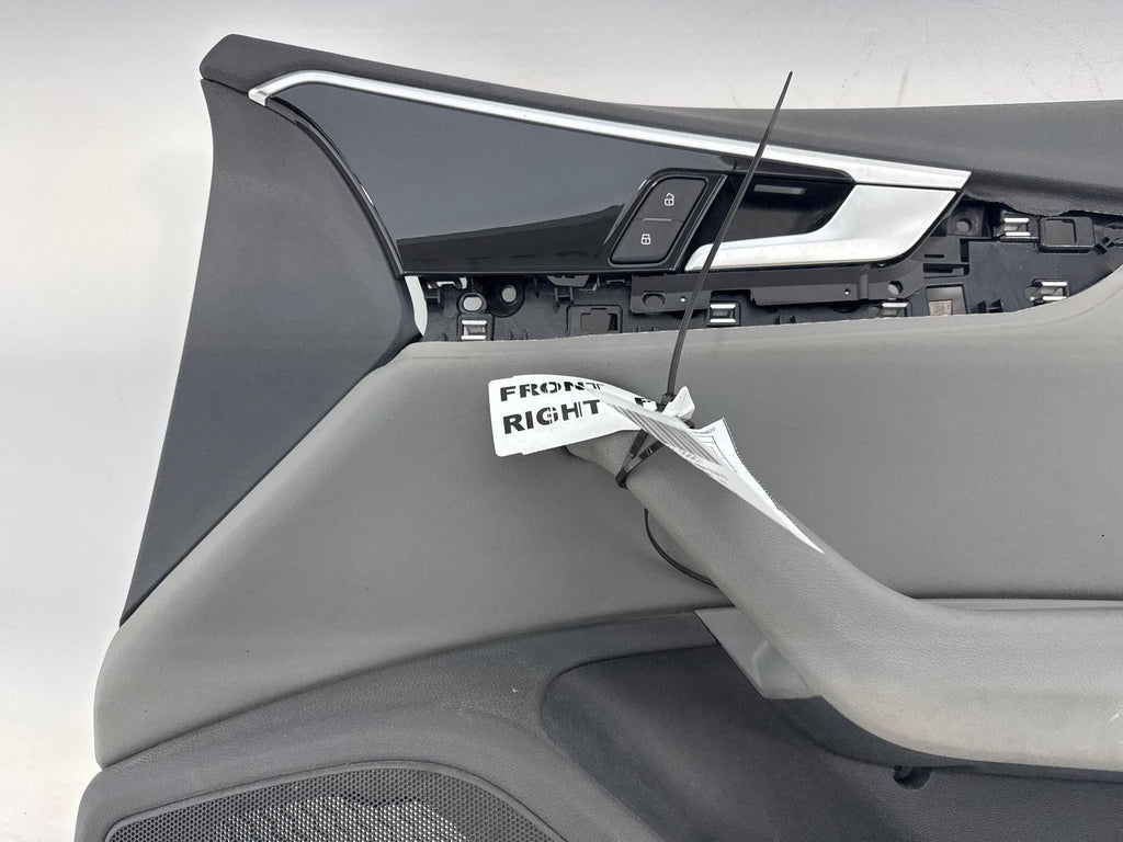 20-24 Audi A4 Quattro Front Right Side Interior Door Panel Cover Black OEM