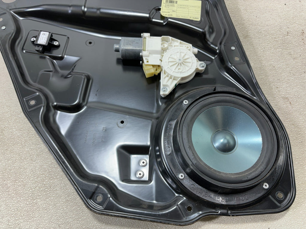 07-12 Mercedes Gl320 Gl450 Rear Left Door Window Regulator Frame Panel Oem