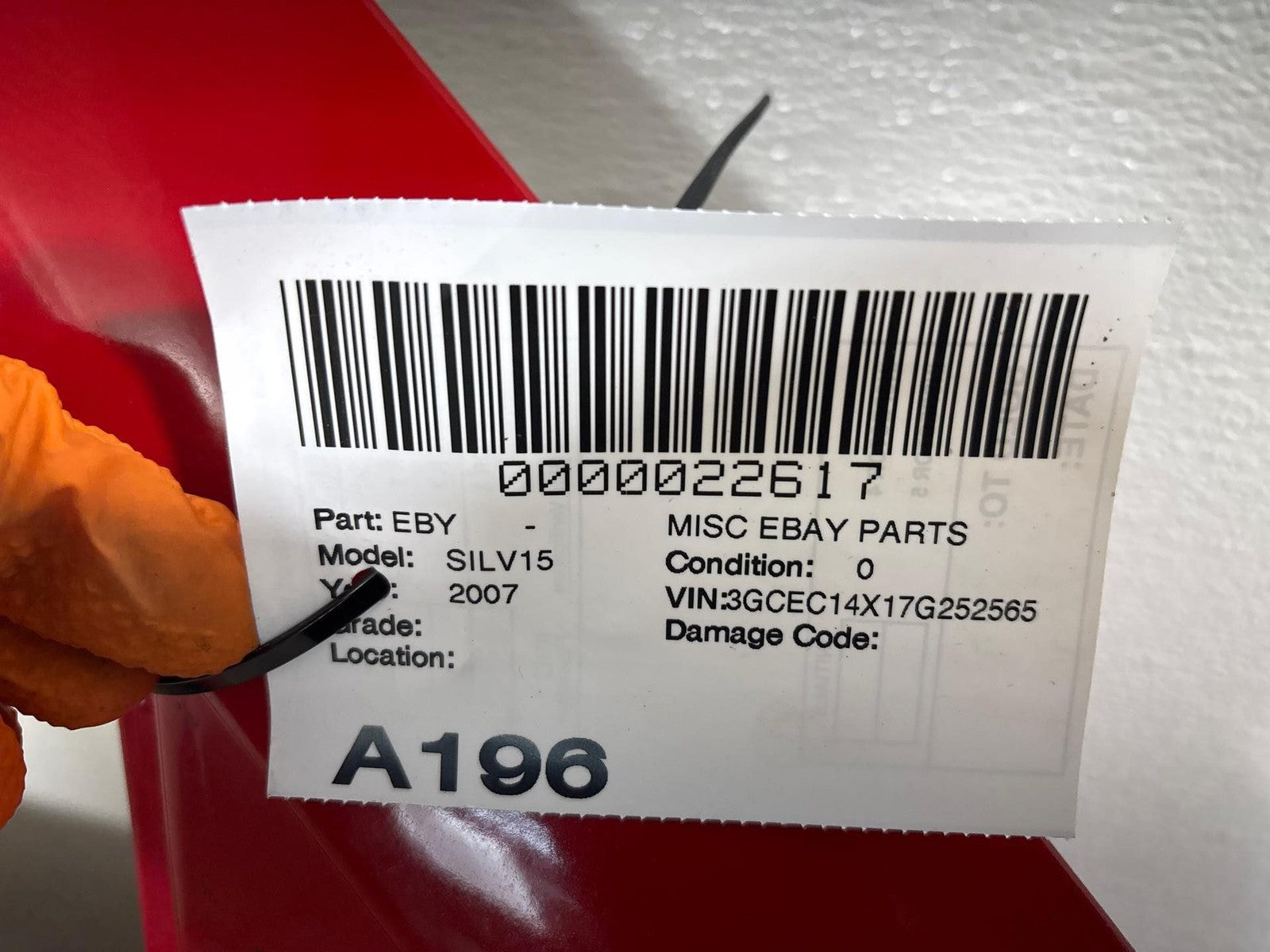 1999-2007 Chevrolet Silverado 1500 Front Right Door Shell Panel OEM