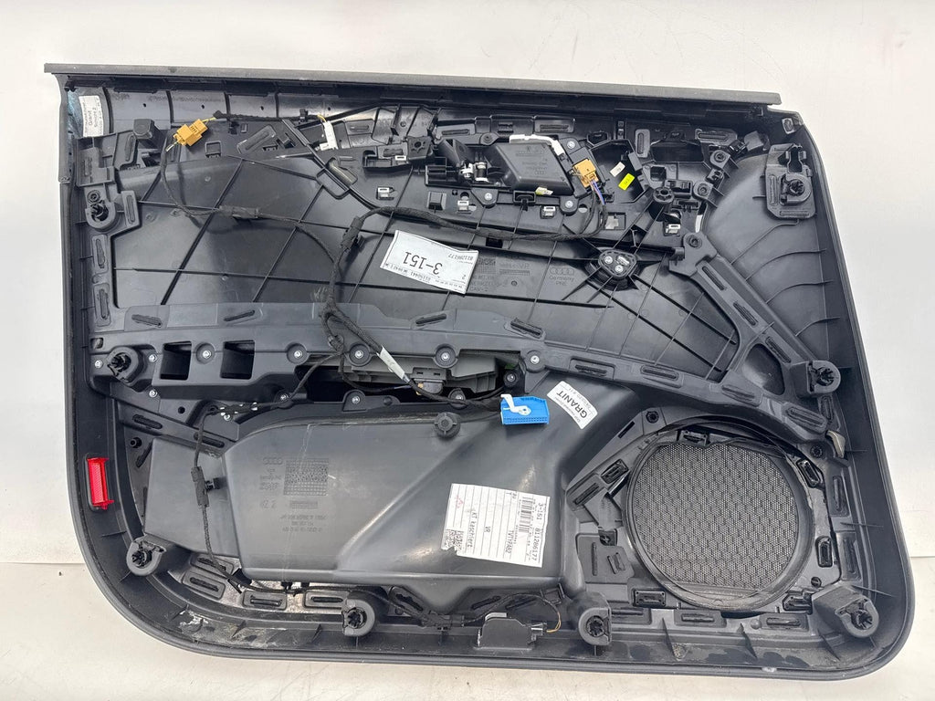 20-24 Audi A4 Quattro Front Right Side Interior Door Panel Cover Black OEM