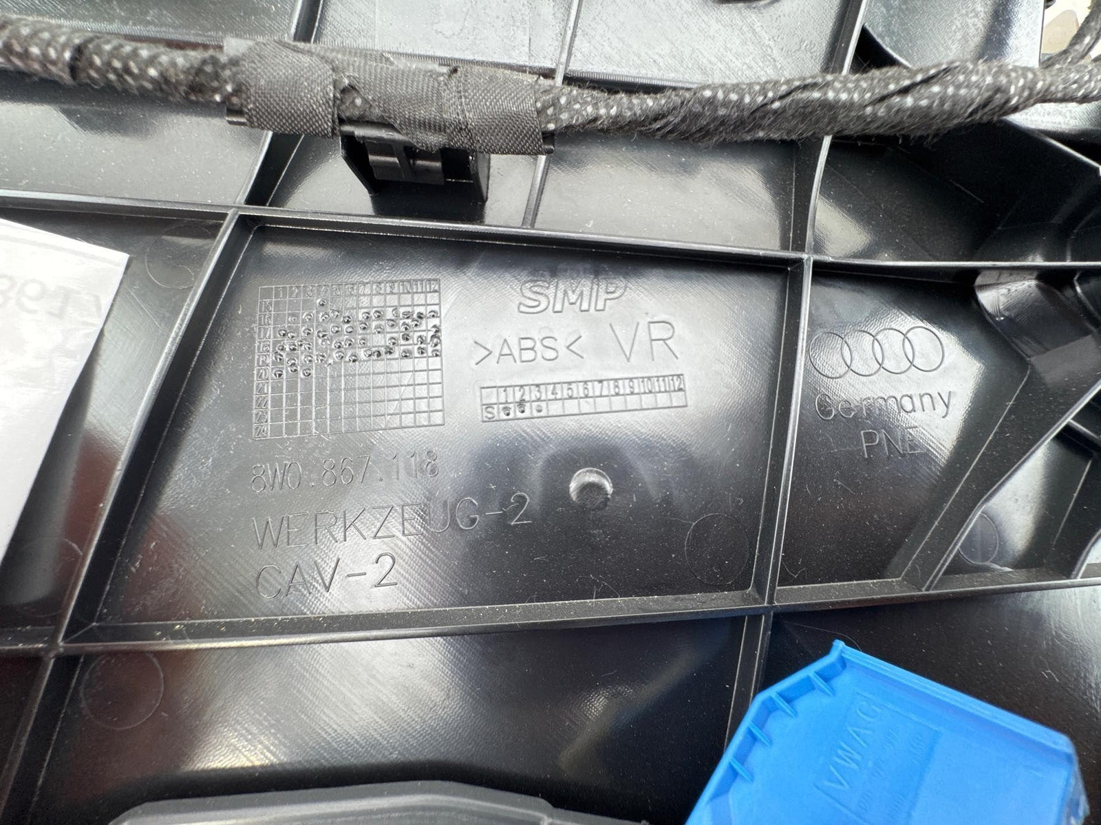 20-24 Audi A4 Quattro Front Right Side Interior Door Panel Cover Black OEM