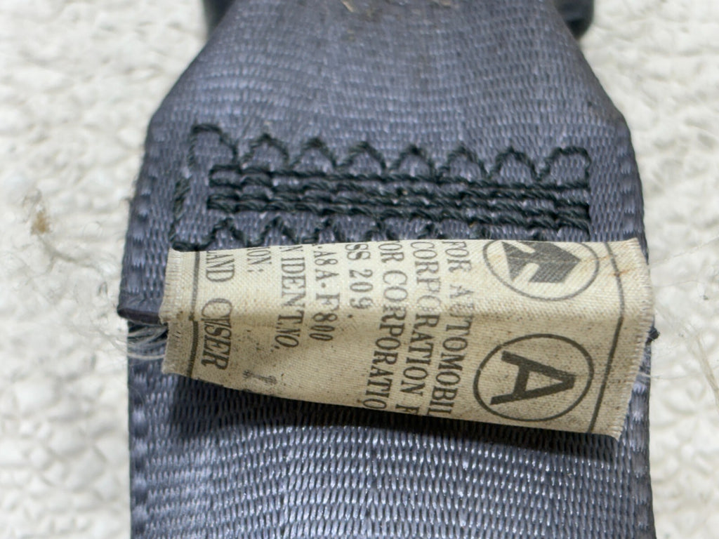 1992 Toyota Land Cruiser Rear Left Side Seat Belt Seatbelt Retractor Black Oem