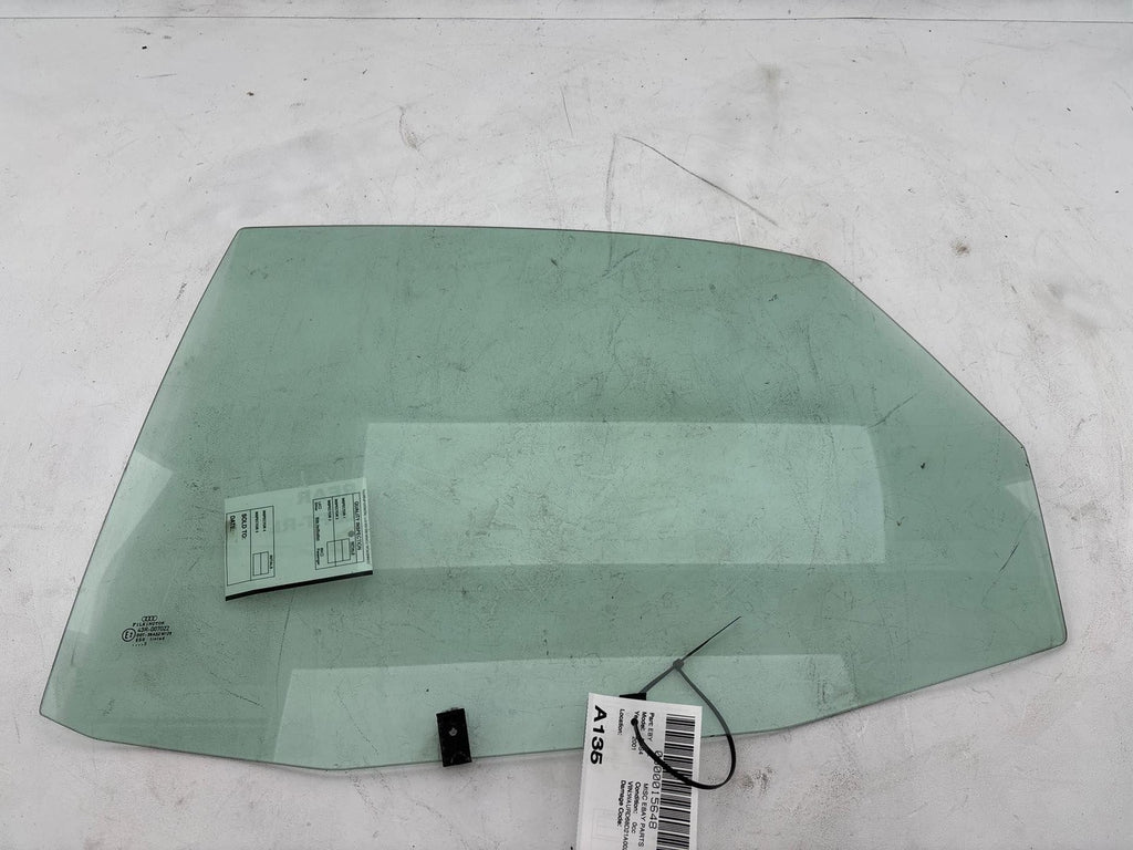 2000-2002 Audi S4 Sedan Left Rear Door Window Glass OEM