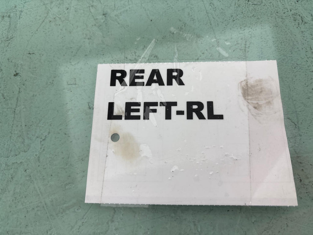 2000-2002 Audi S4 Sedan Left Rear Door Window Glass OEM