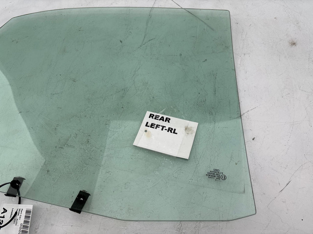 2000-2002 Audi S4 Sedan Left Rear Door Window Glass OEM