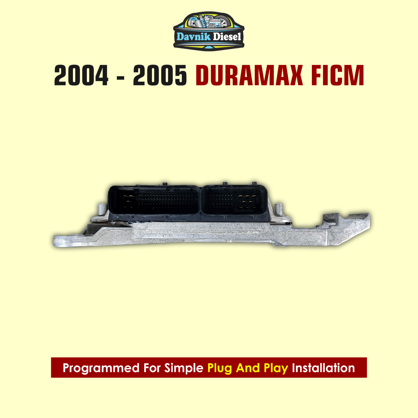 04-05 Chevy Silverado GMC Sierra DURAMAX 6.6 FICM LLY 8973037513 8973037511 ,