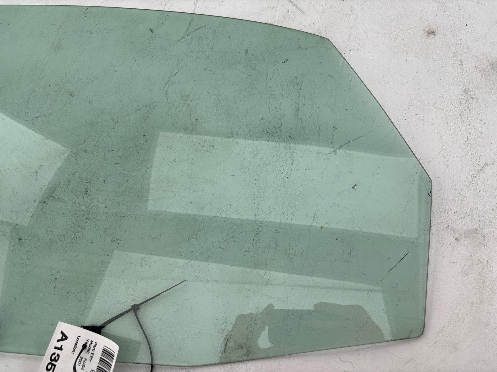 2000-2002 Audi S4 Sedan Left Rear Door Window Glass OEM