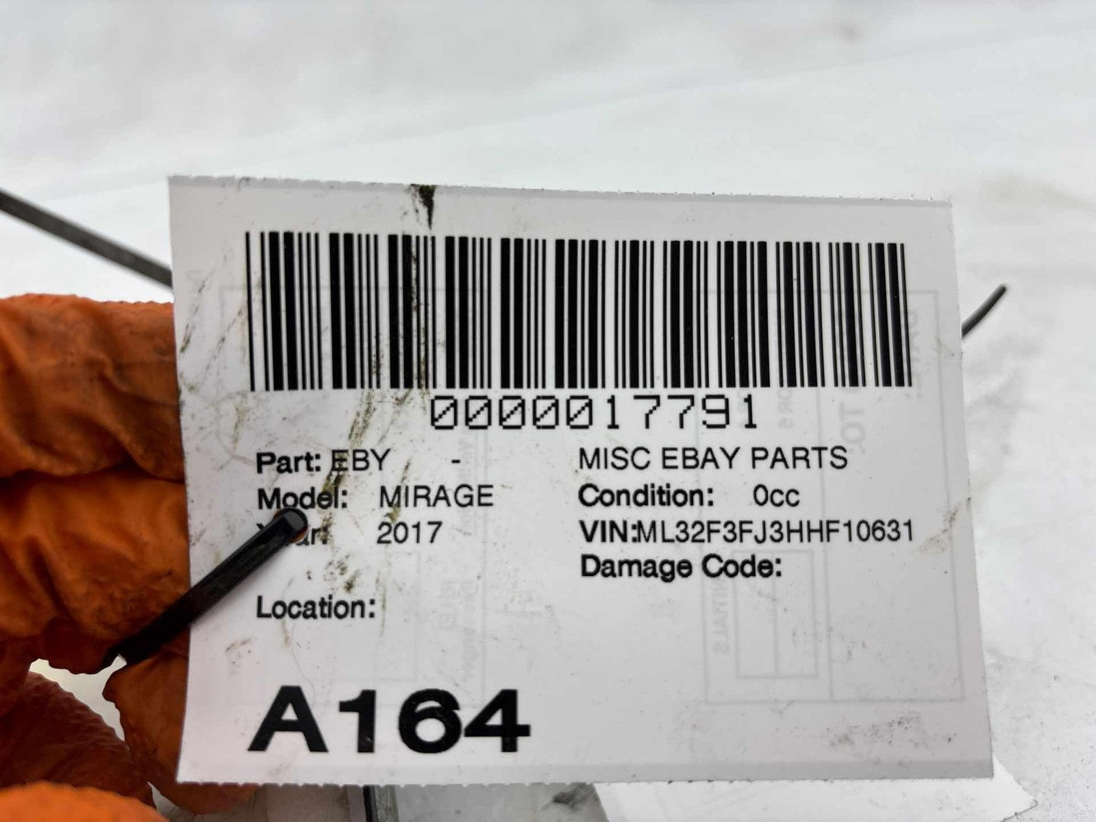 17-24 Mitsubishi Mirage G4 Front Passenger Side Door Lock Latch Actuator OEM