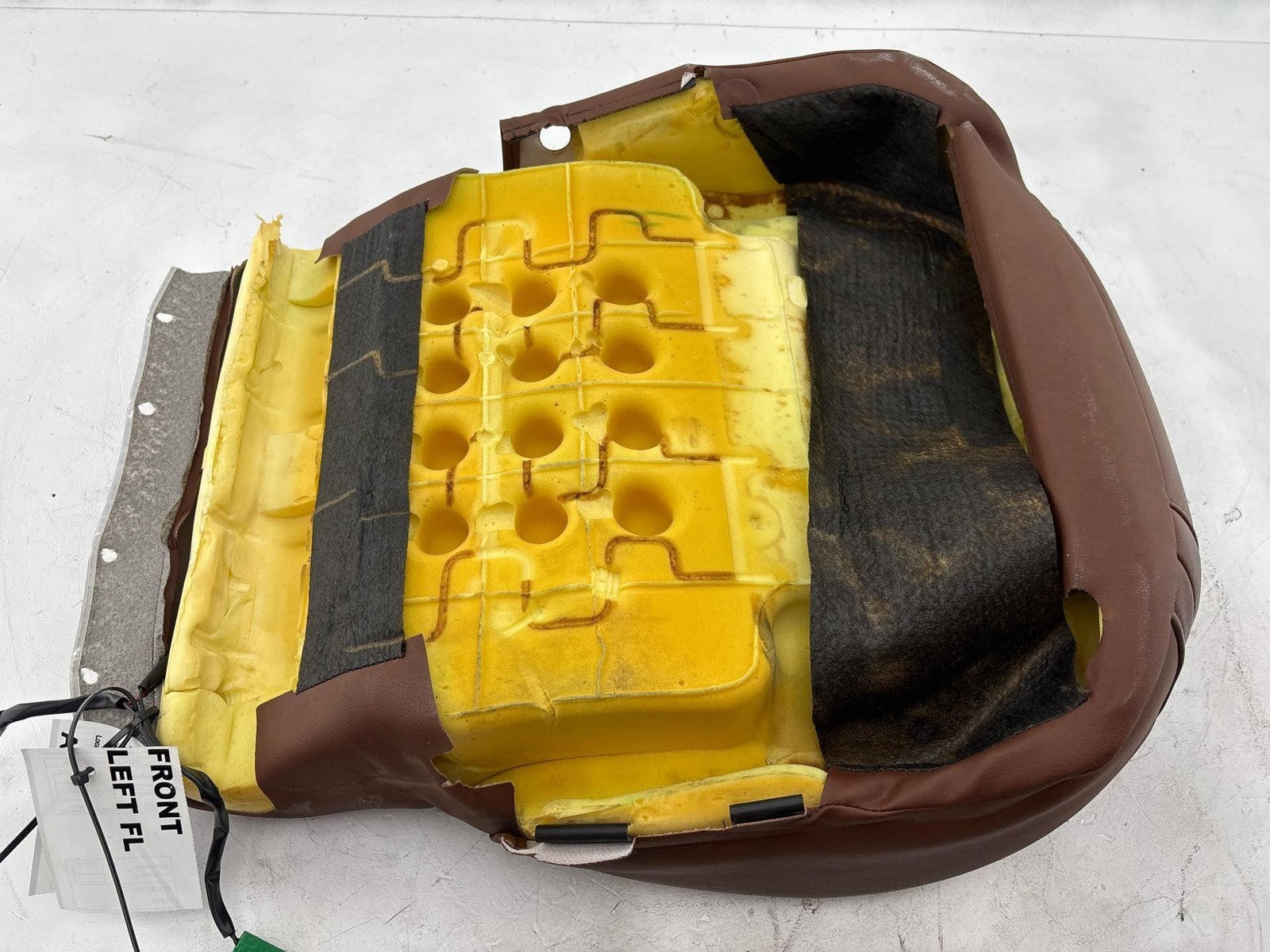 12-18 Fiat 500 Front Left Lower Seat Bottom Cushion Oem