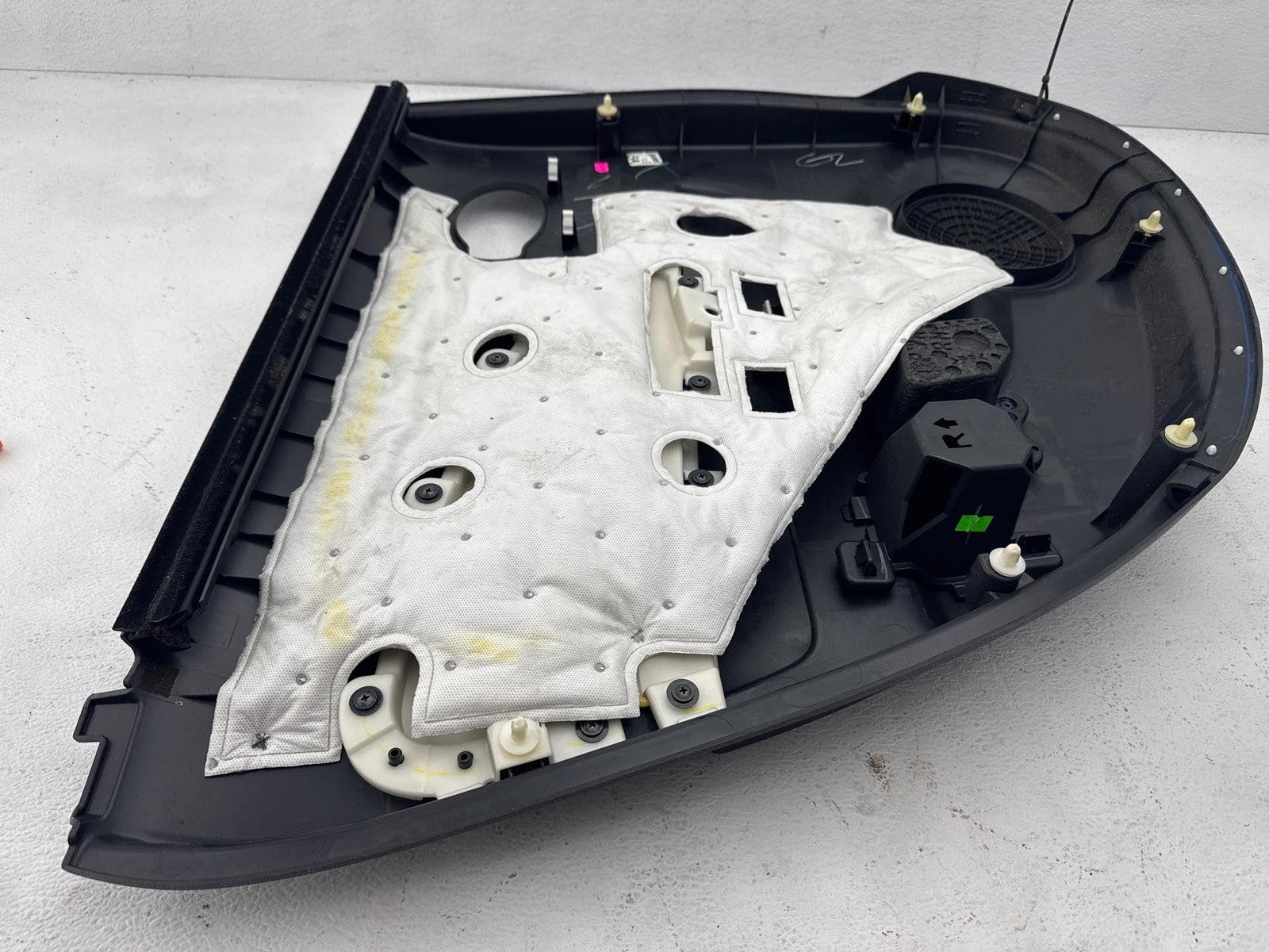 14-19 Nissan Versa Hatchback Rear Right Door Panel Trim Cover Oem