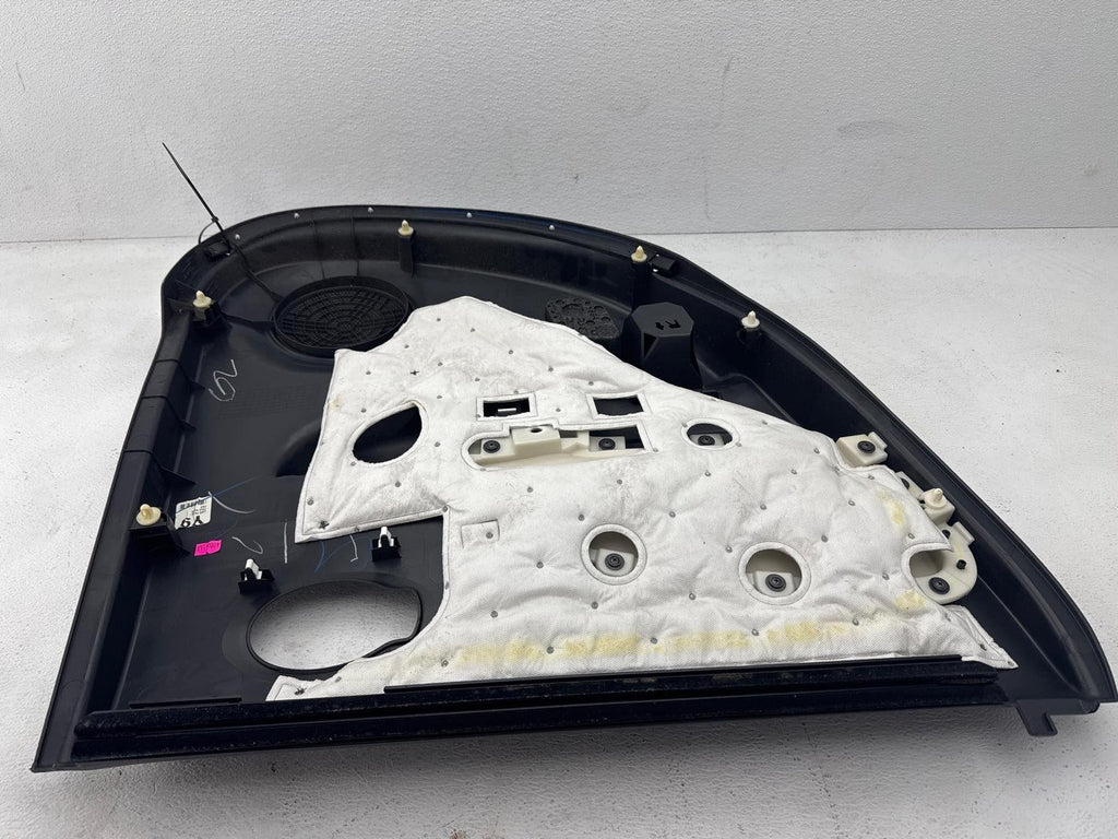 14-19 Nissan Versa Hatchback Rear Right Door Panel Trim Cover Oem