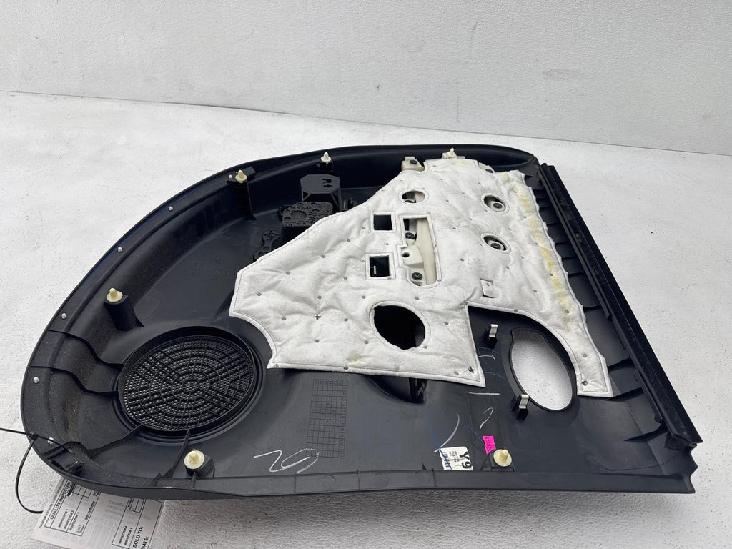 14-19 Nissan Versa Hatchback Rear Right Door Panel Trim Cover Oem