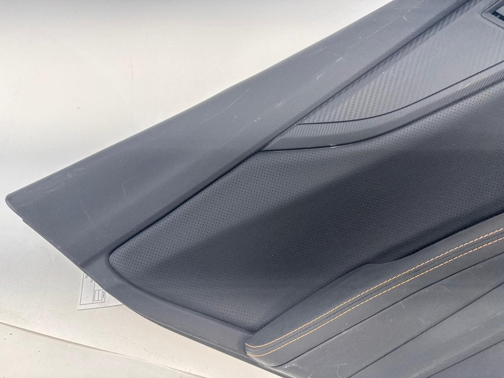 18-23 Subaru Crosstrek Rear Left Interior Door Trim Panel Black