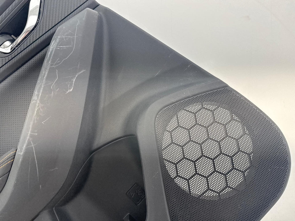 18-23 Subaru Crosstrek Rear Left Interior Door Trim Panel Black