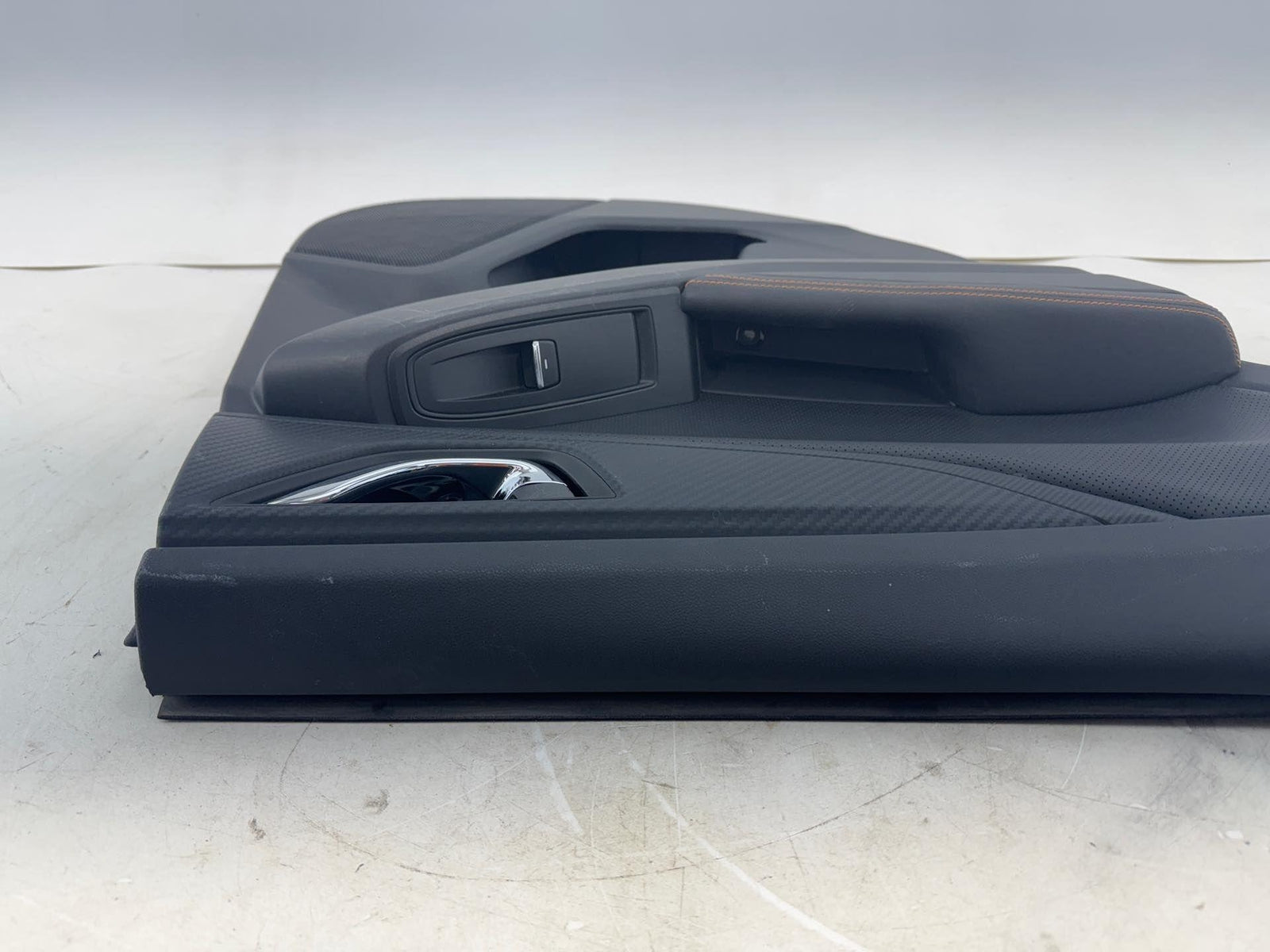 18-23 Subaru Crosstrek Rear Left Interior Door Trim Panel Black