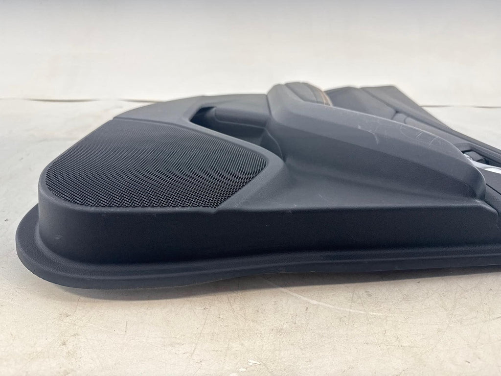 18-23 Subaru Crosstrek Rear Left Interior Door Trim Panel Black