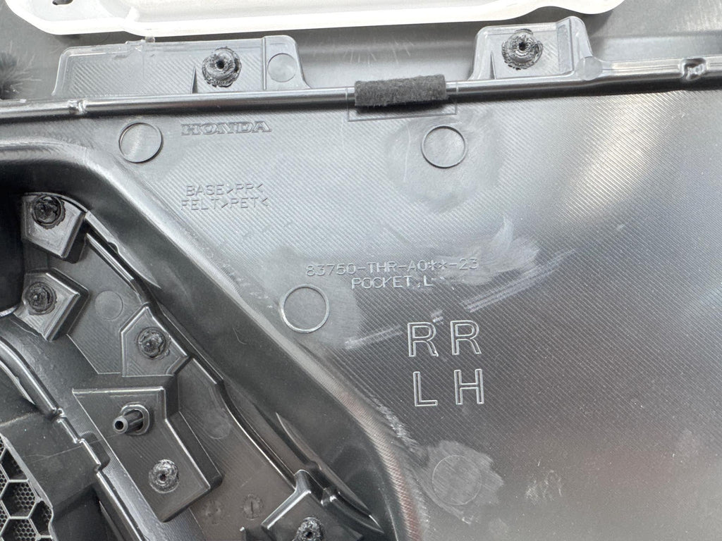 18-24 Honda Odyssey Rear Left Driver Side Slide Interior Door Panel Trim Oem
