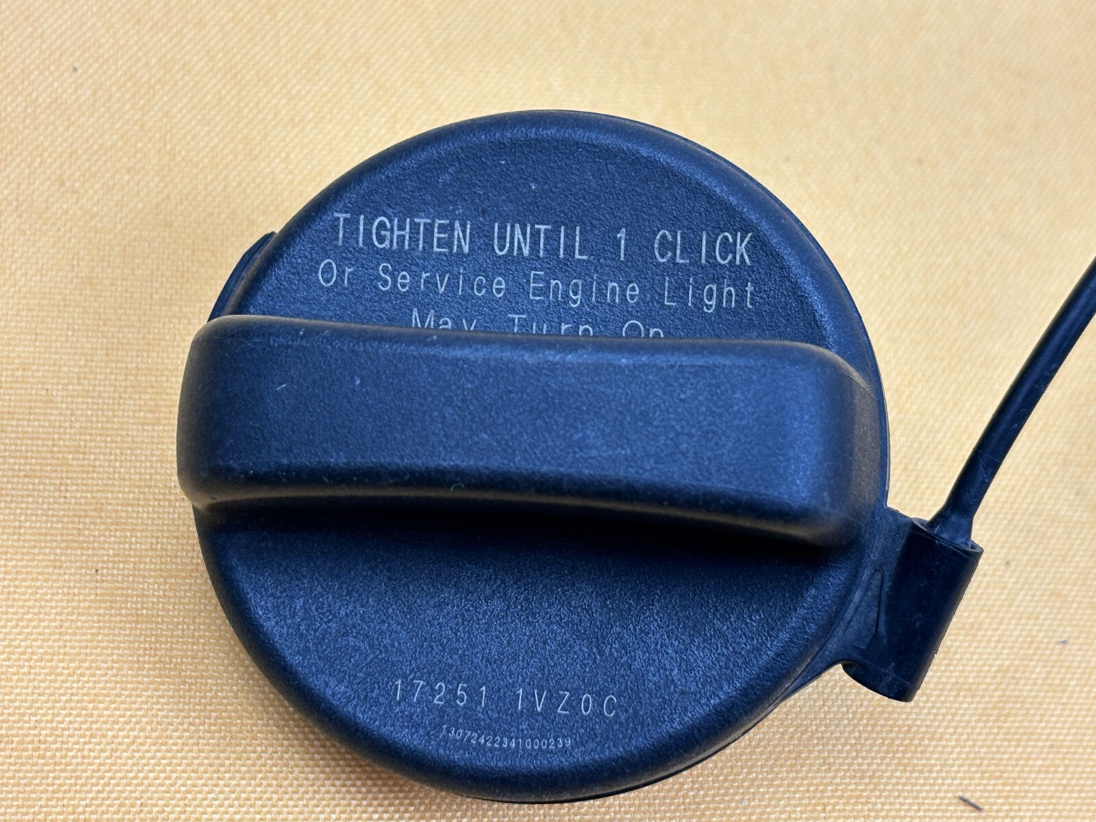 14-15 Infiniti Q50 - Fuel Filler Door Lid Gas Tank Cover Moonlight White