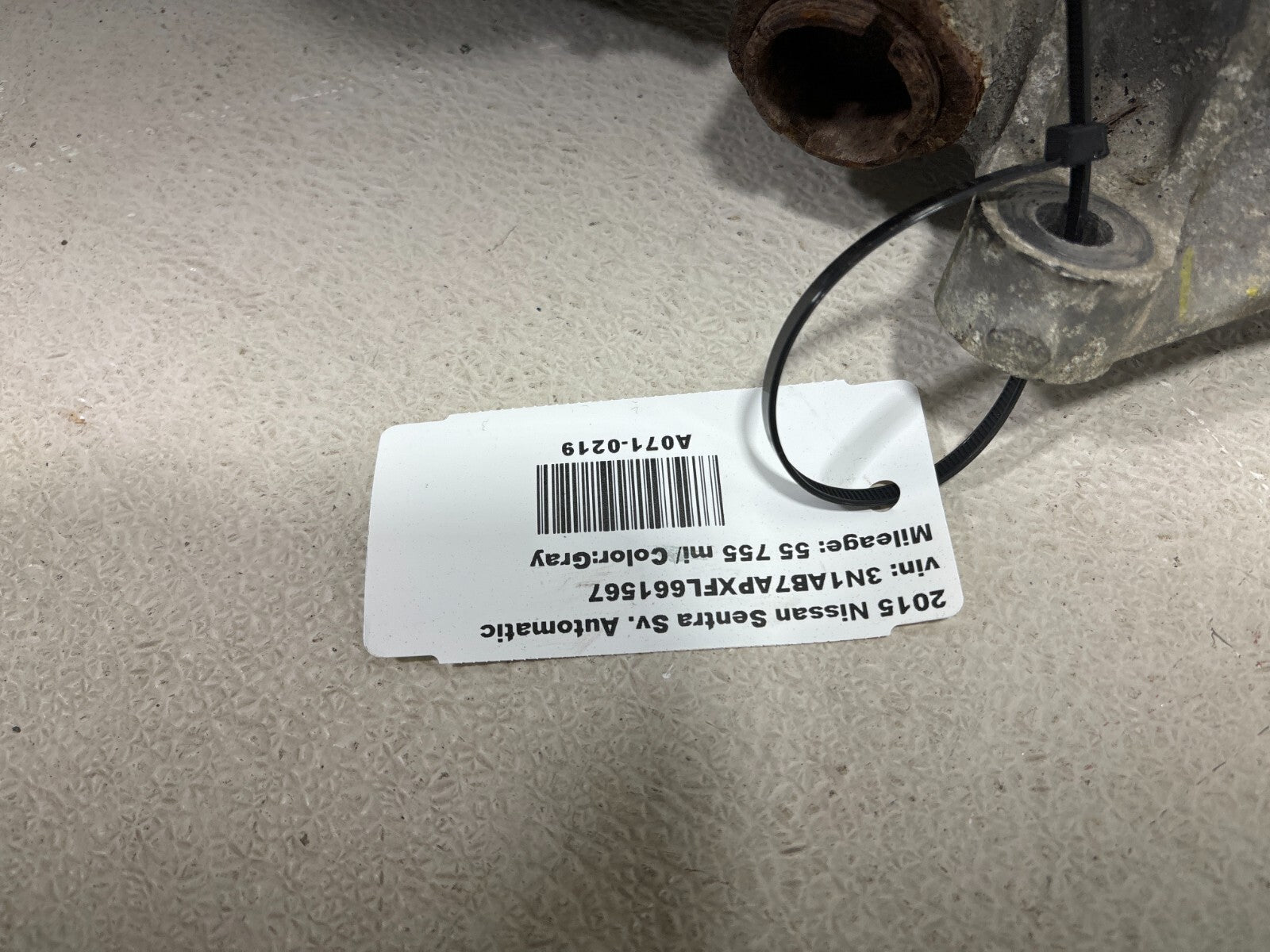 13-19 Nissan Sentra 1.8L Fwd Power Steering Gear Rack And Pinion 48001-9An0B Oem